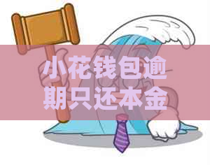 小花钱包逾期只还本金如何处理