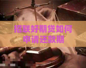 招联好期贷如何申请还款期