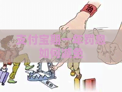 支付宝期一年罚息如何减免