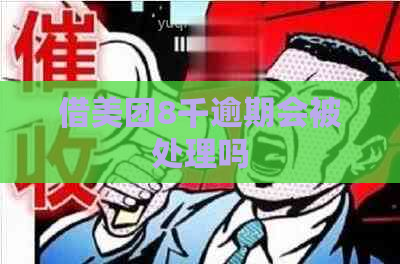 借美团8千逾期会被处理吗