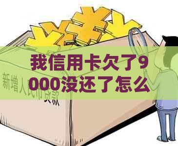 我信用卡欠了9000没还了怎么办，如果欠信用卡9000多还不起，会被起诉吗？