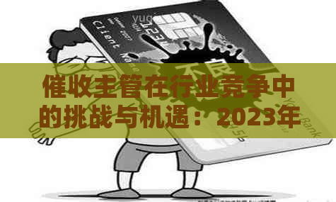 主管在行业竞争中的挑战与机遇：2023年度工作总结与展望