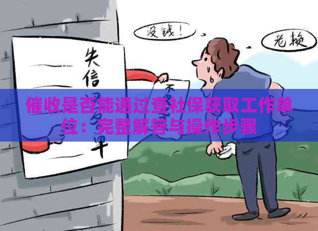 是否能通过查社保获取工作单位：完整解答与操作步骤