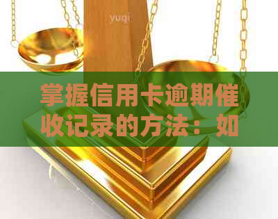 掌握信用卡逾期记录的方法：如何查询并处理不良信用信息