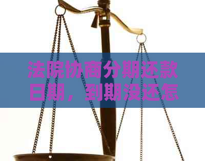 法院协商分期还款日期，到期没还怎么弄回？