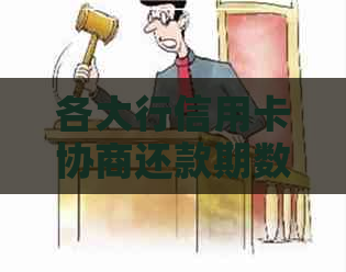 各大行信用卡协商还款期数