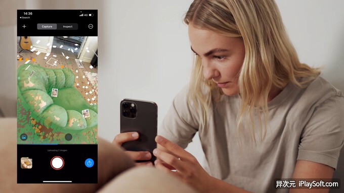 AI手机扫描实时生成高精度3D模型，一键打造个性化虚拟物体