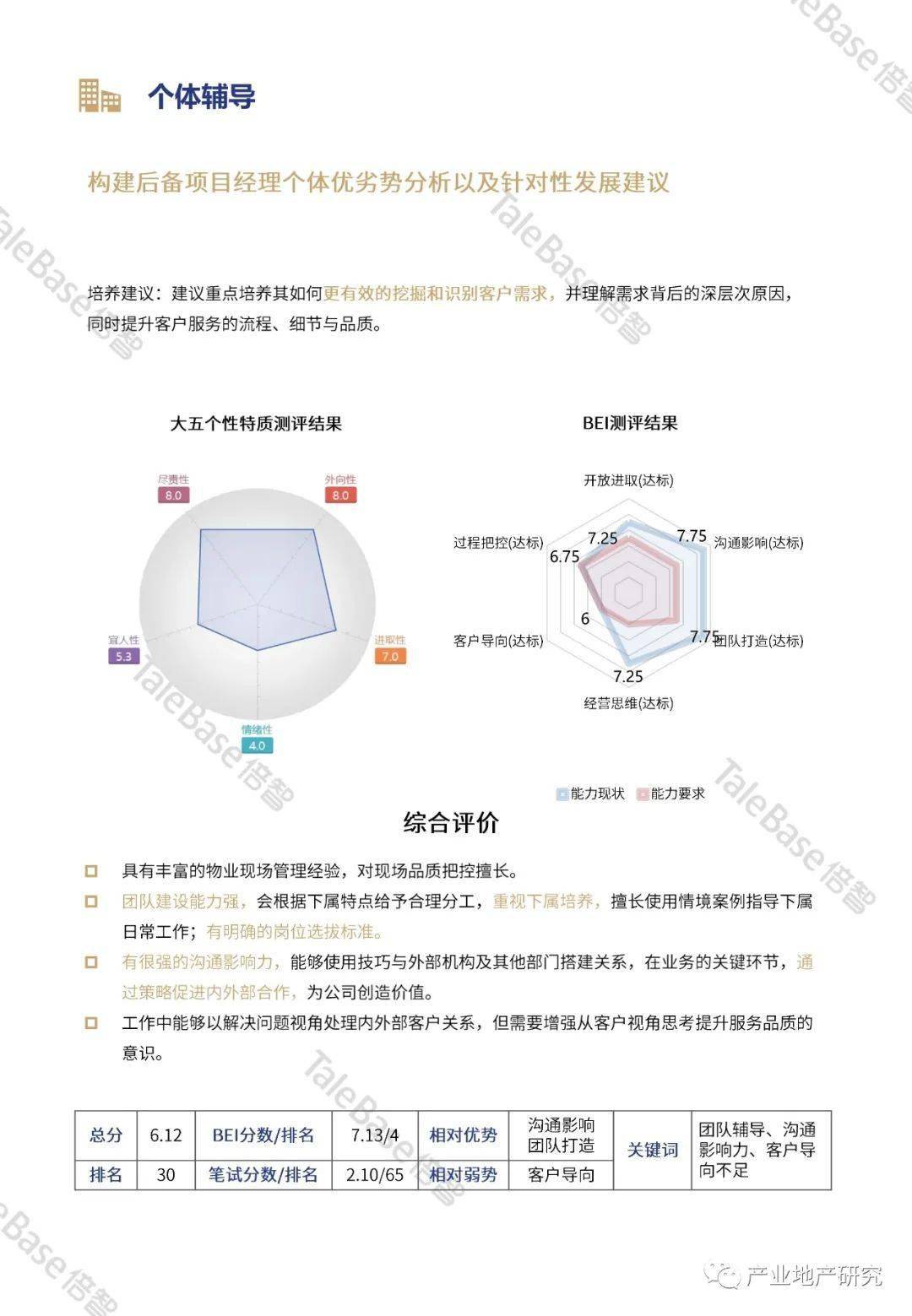 吉利ai面试实景分析报告