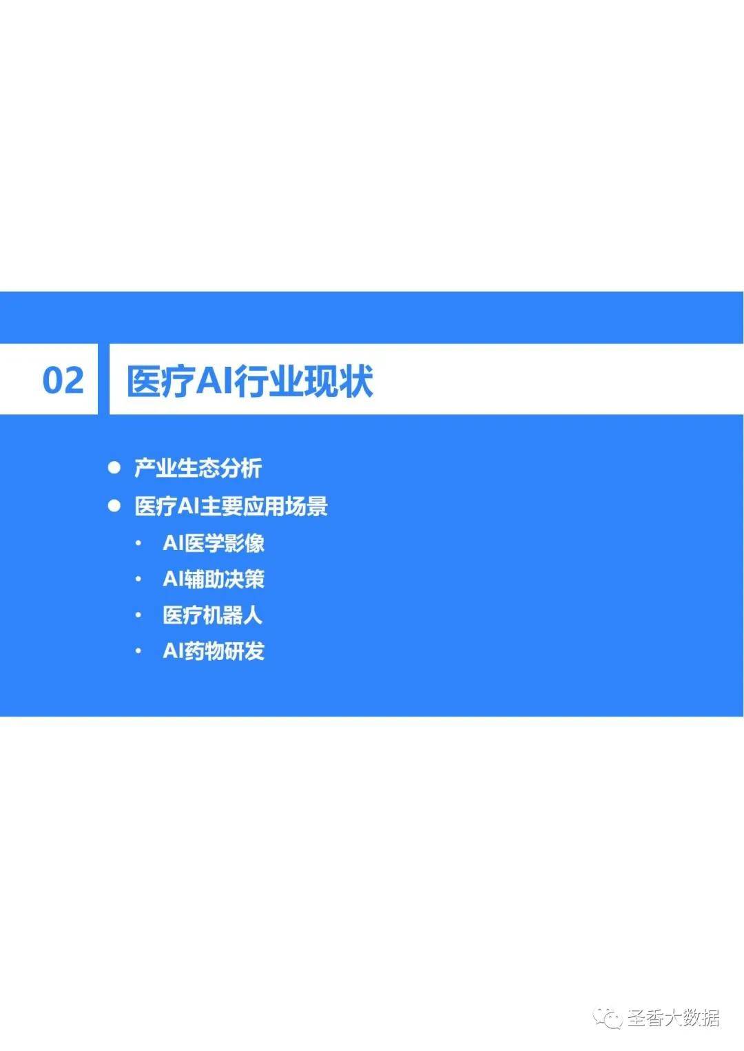 中国医疗ai行业研究报告