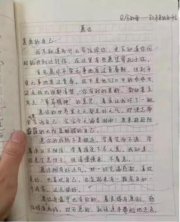 如何让自己爱上写作：涵初中生写作业与作文