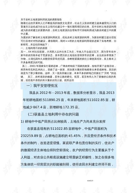 基于AI技术的农村三下乡社会实践调研报告软件应用分析