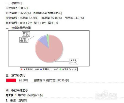 '学术论文查重报告与分析'