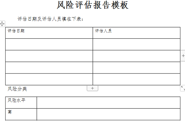 企业风险评估报告模板：市场顾问撰写指南与范文