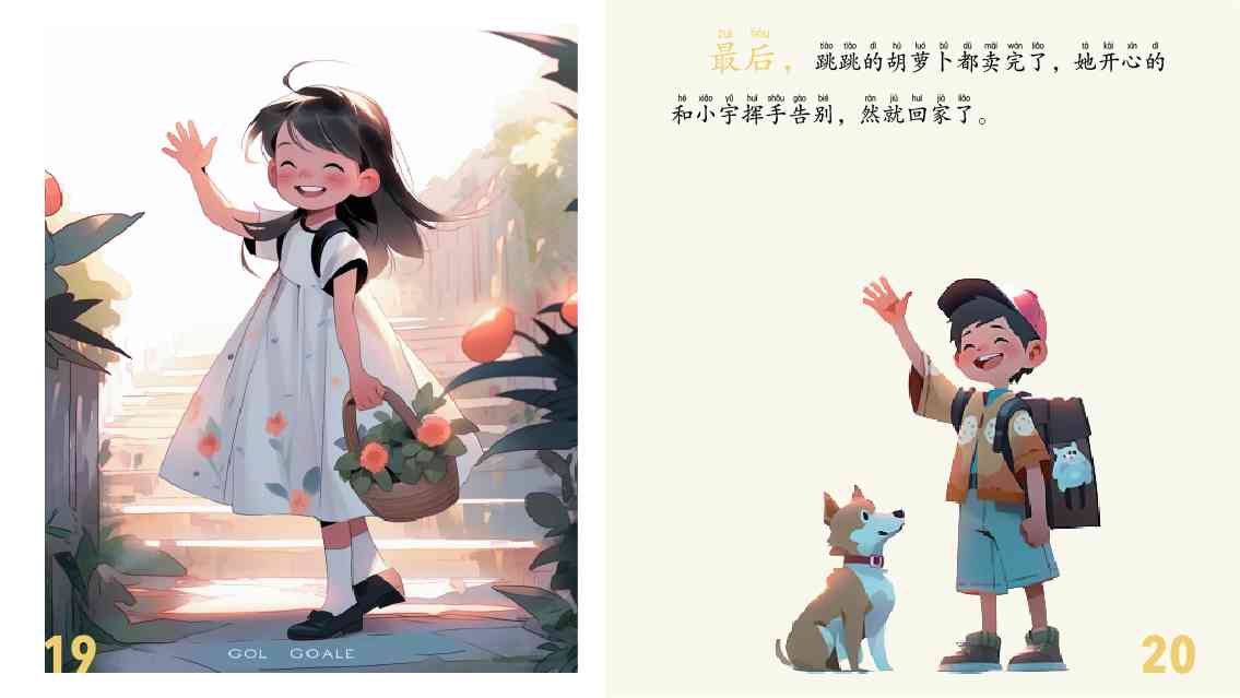 四岁女孩创作ai绘本