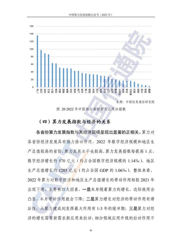 2023年中国算力发展全景解析：指数评估与战略布局白皮书