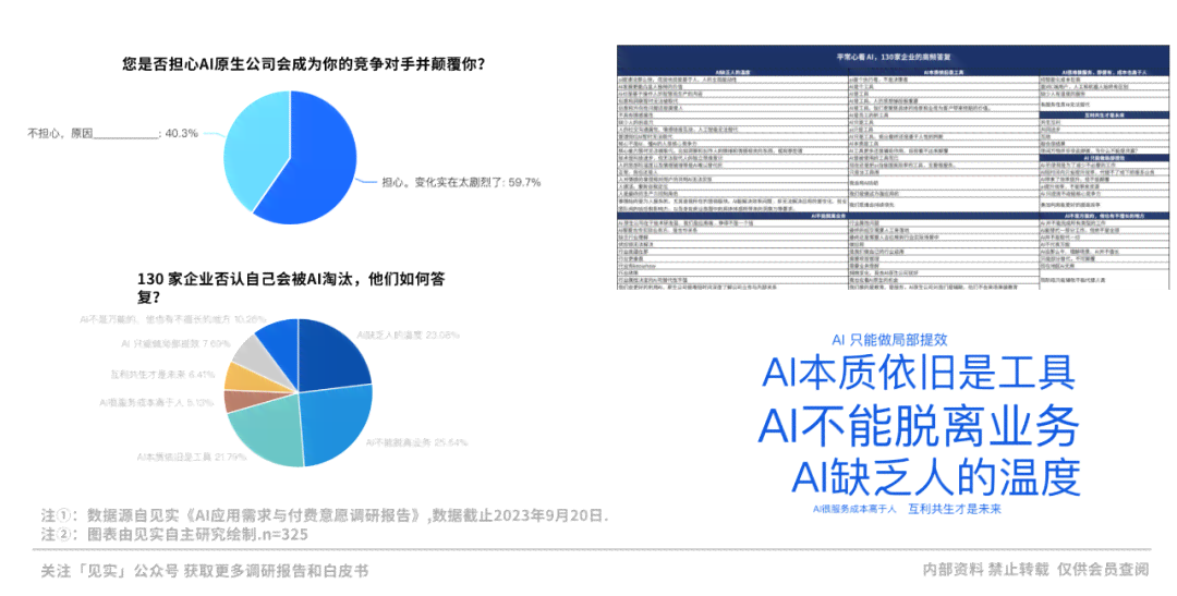 ai公司竞品调研报告总结