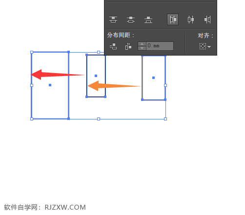 ai矩形对齐画板：编辑间距与2018版本对齐教程