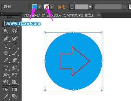 AI里箭头号位置、改颜色方法、绘制技巧及填充颜色模式与快捷键