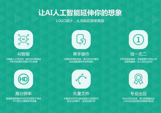 智能AI一键快速打造个性化Logo